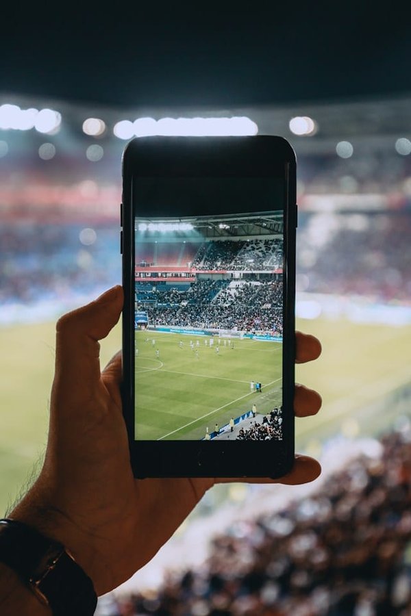 How is augmented reality being used to enhance live sports broadcasts on TV?